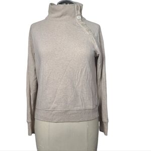 J. Crew Factory Turtleneck Button Down Neckline Sweater XXS